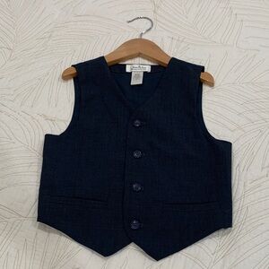 Janie and Jack 100% Wool Vest Size 6